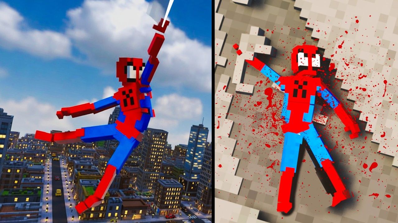 Если бы Человек-Паук познал РЕАЛИСТИЧНУЮ Физику в Teardown!