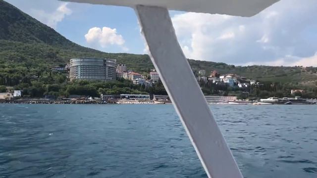 Гора Костэль Крым . Морская прогулка на теплоходе