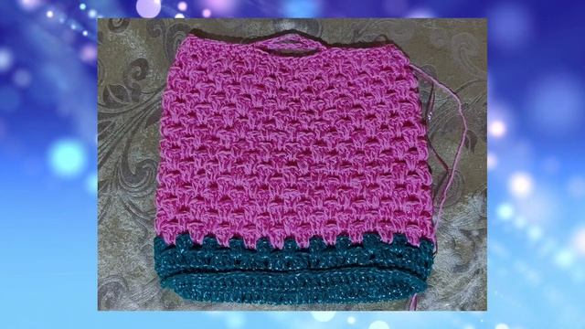 Сумка крючком! МАЛИНКА и два АНАНАСА!🍍🍍МК на моем Дзене,ссылка под видео!