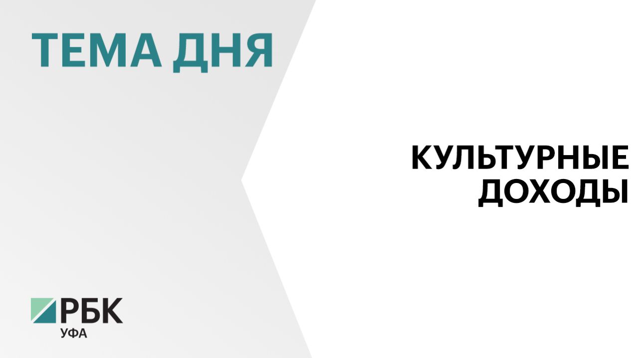 Внебюджетные доходы учреждений культуры Башкортостана превысили ₽1 млрд