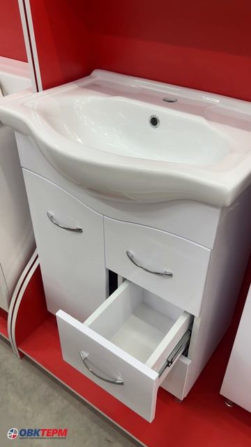 Тумба напольная 60 Селигер /3 белая (ум. Селигер 60) Flamenco (В820хШ580хГ310)