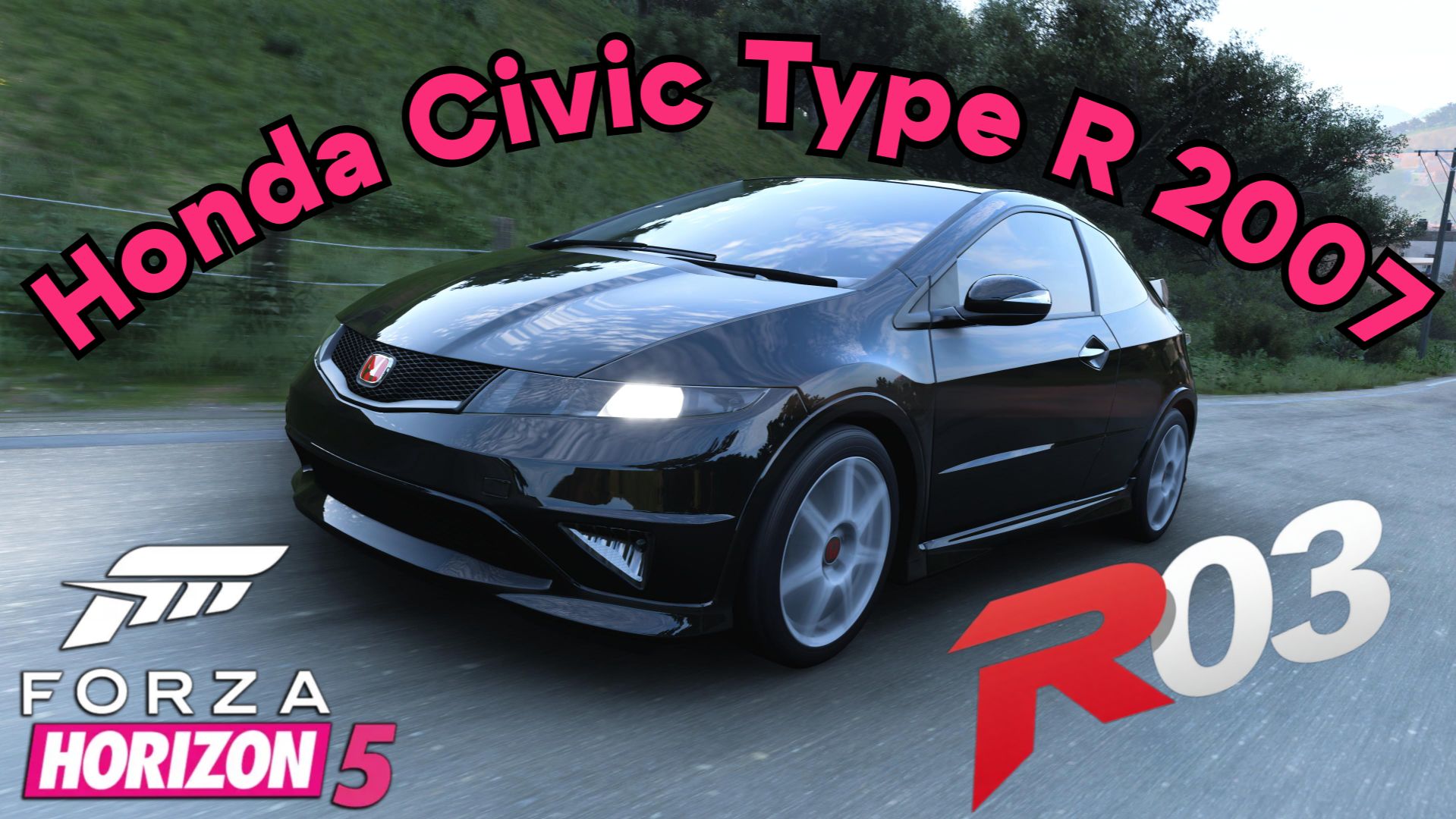 «Forza Horizon 5 — Легенда JDM: Honda Civic Type R 2007!»