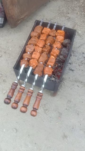 Я ЖАРЮ ШАШЛЫКИ 🤤🤤🤤