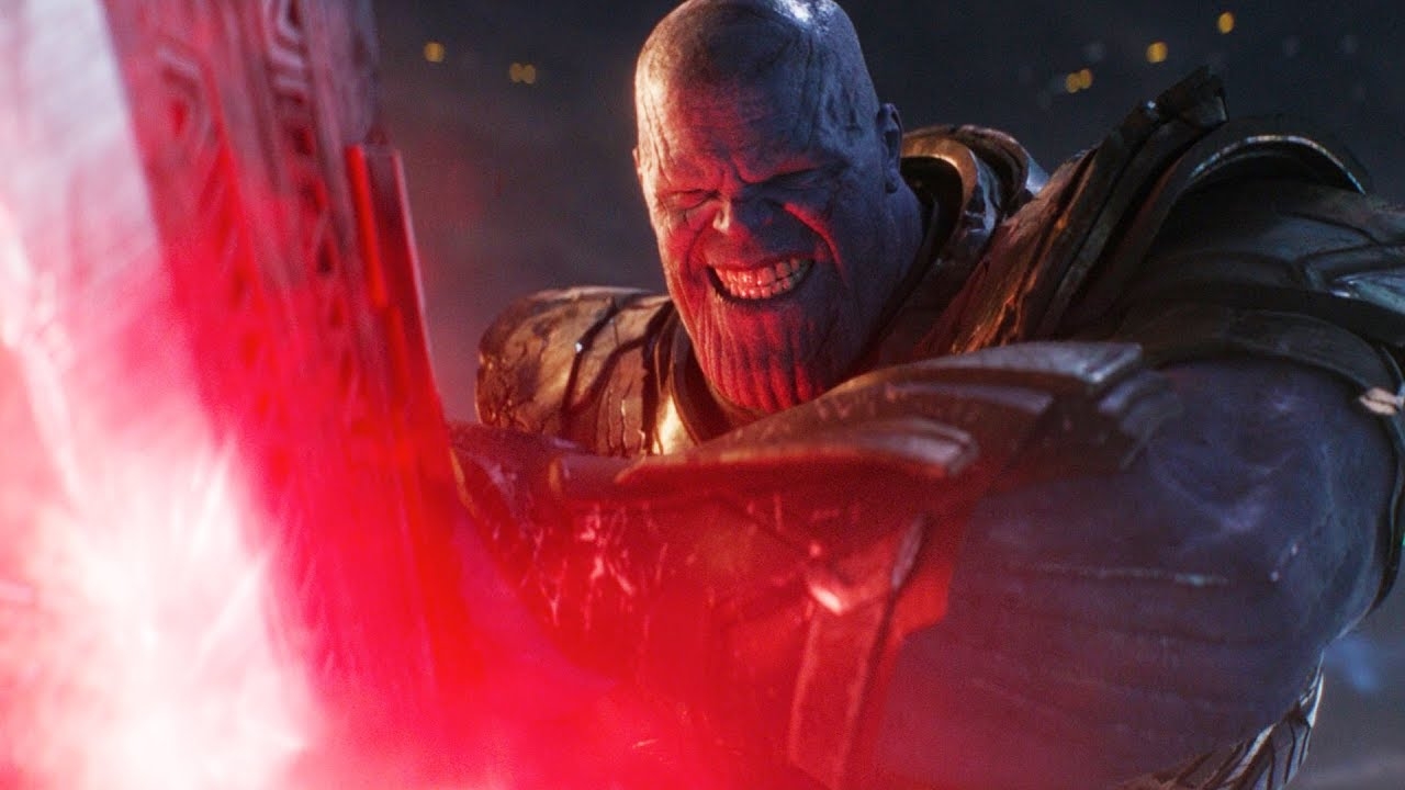 Алая Ведьма против Таноса. Мстители против Таноса. Финальная Битва. Мстители: Финал (2019)