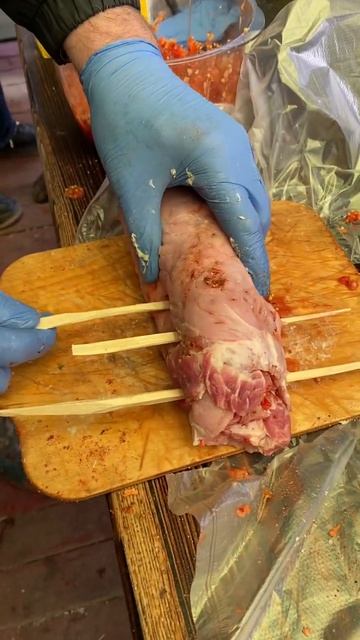 Рулет из мяса #лесной #рыбалка #готовканаприроде #жизньвкайф #мясосовощами  #рекомендации