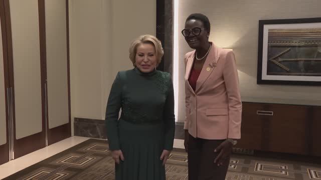 Председатель Совета Федерации РФ с Председателем Межпарламентского союза, 17 апреля 2026 года