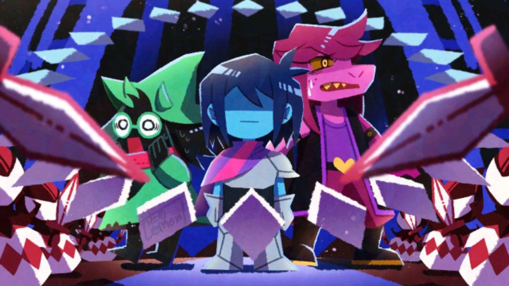 Прохождение 1 главы Deltarune.
