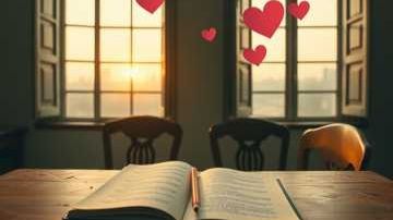 В школе за партой