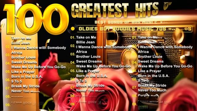 80s Greatest Hits - Best Oldies Songs Of 1980s - A-ha, CC Catch, Modern Talking, Boney M,... #m9