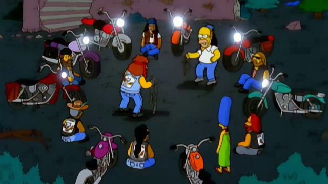 Гомер вызволяет Мардж