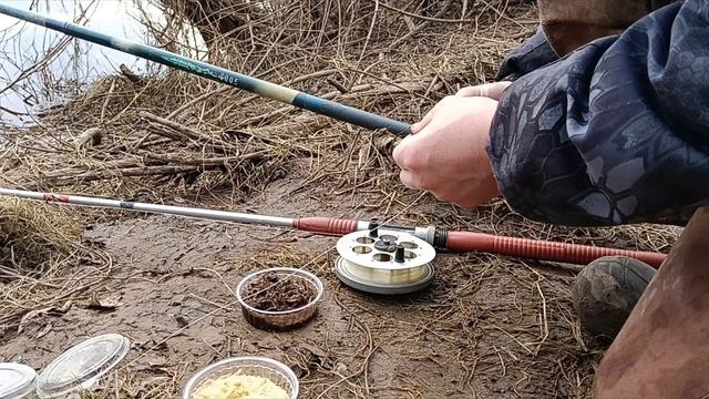 первый выход по жидкой воде на речку.