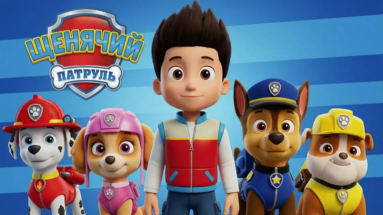 Щенячий Патруль - Отряд щенков к делу готов