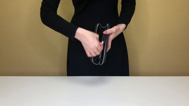 Женский кожаный кошелек с рисунком ручной работы 