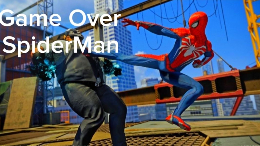 Человек Паук Испугается и До игрался Game Over