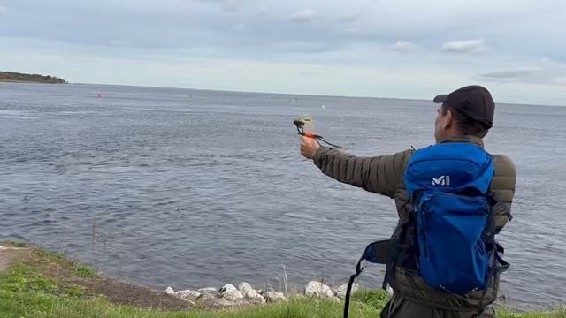 У истока Невы из Ладожского озера в крепости Орешек