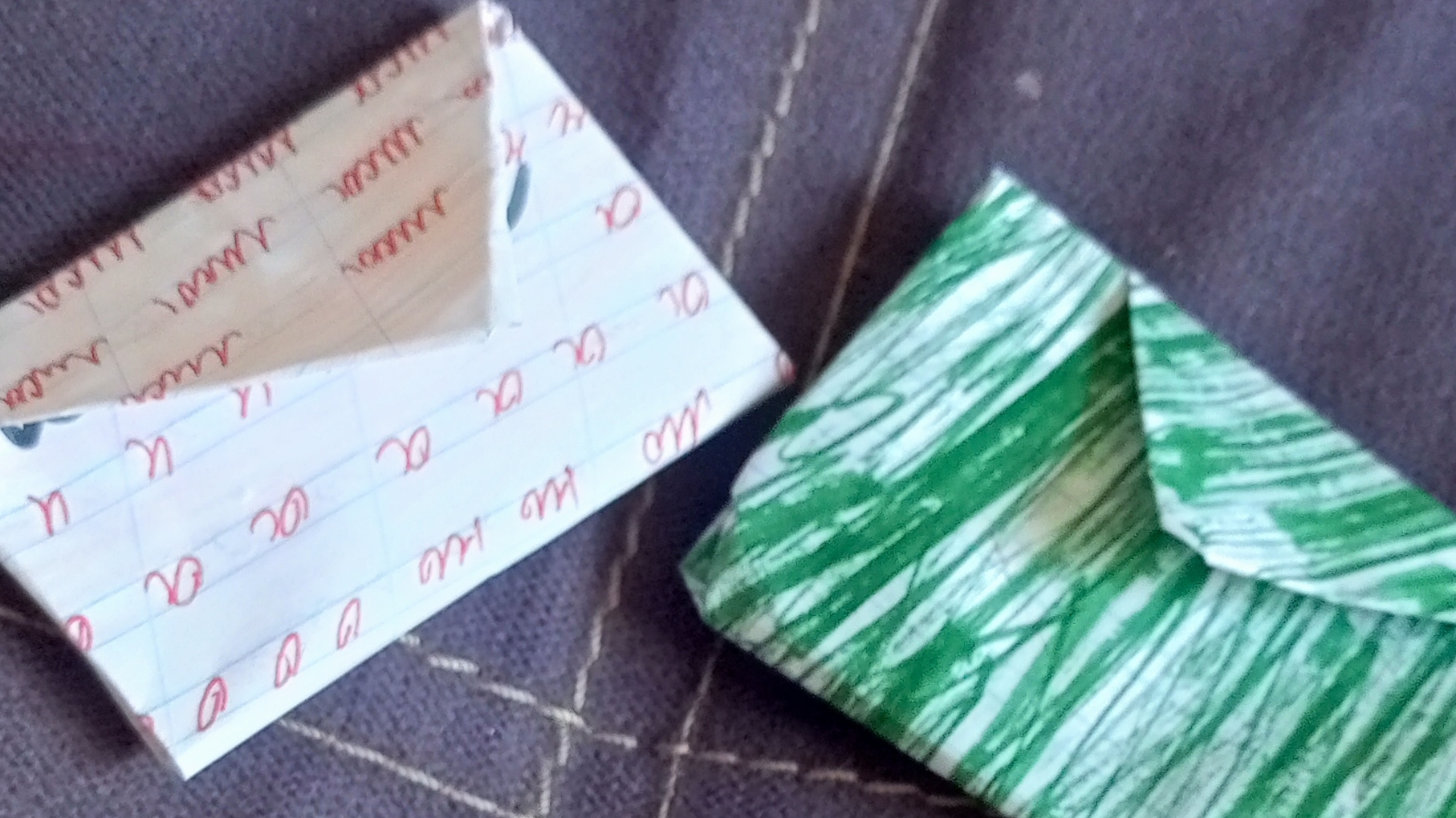 как сделать кошелки-конверты из бумаги(без ножниц и клея)очень легко и просто