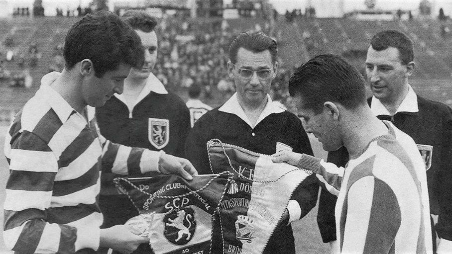 19. Сезон 1963-1964 г.г. КОК. Финал. Спортинг (Лиссабон, Португалия) - МТК (Будапешт, Венгрия)