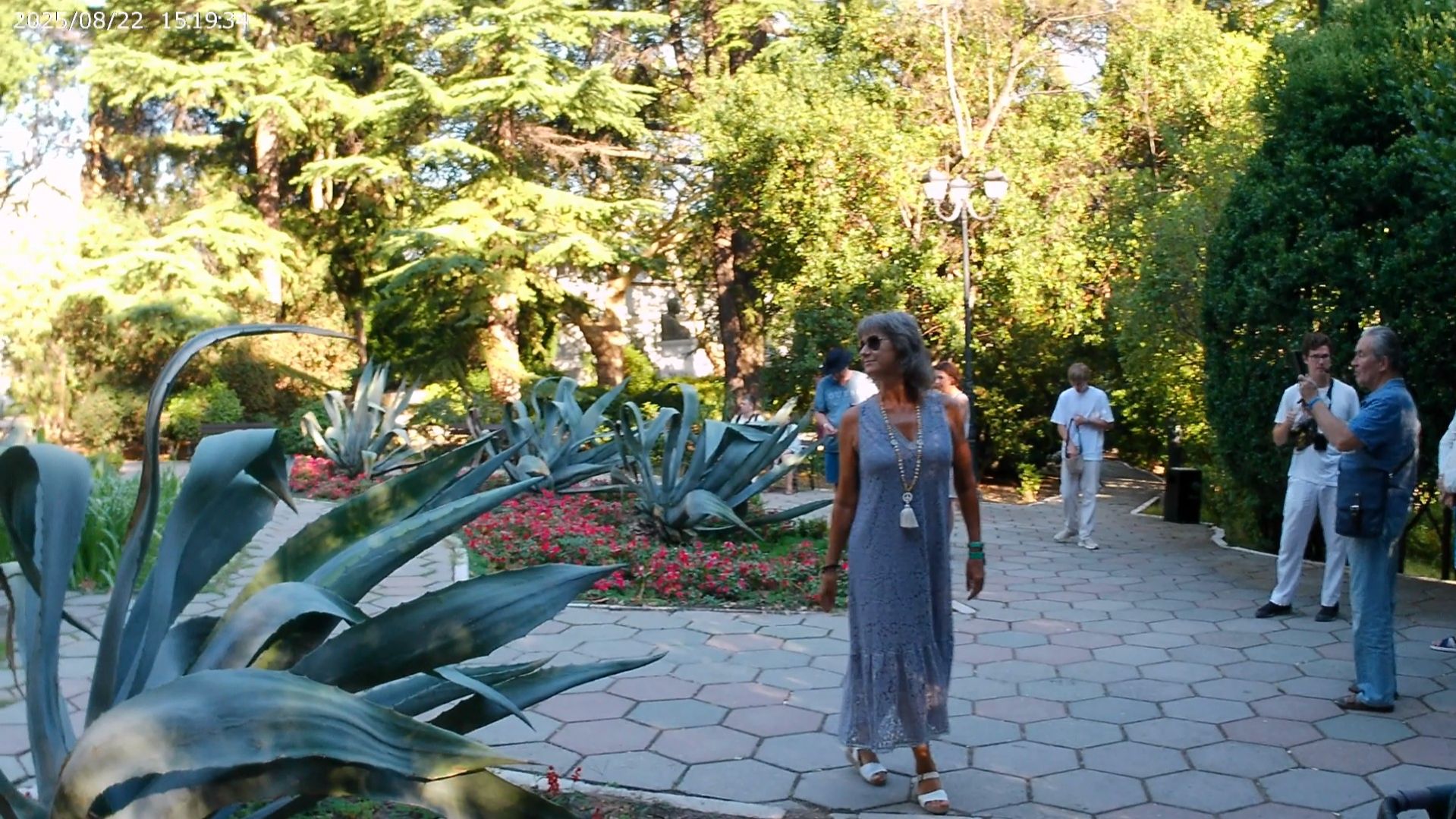 Экскурсия по Гурзуфскому парку, Крым.