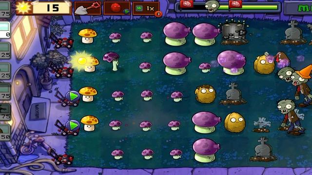 прохождение игры растения против зомби. 3 серия.