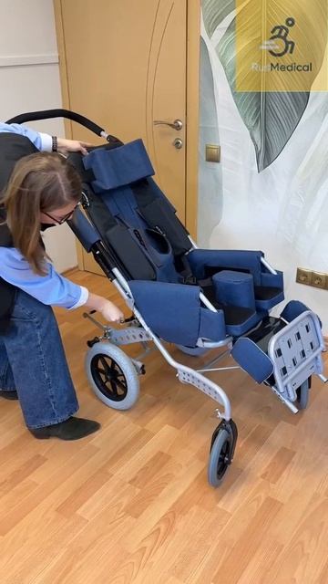 Инвалидная коляска для детей-подростков ЦСИЕ.31.100 РЭ | RusMedical | Оборудование для реабилитации