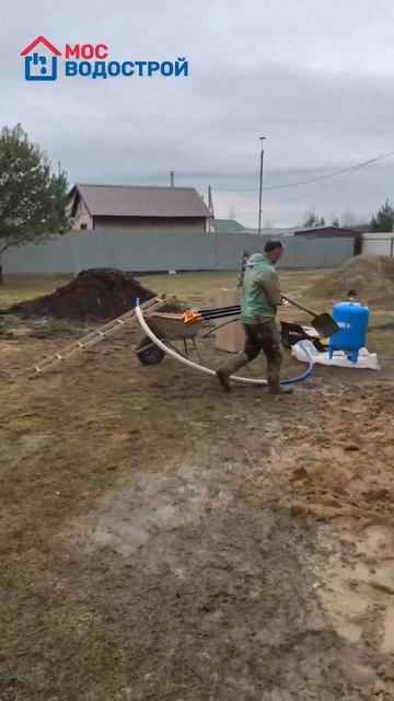 Подготовка к обустройству скважины 💧