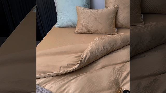 Комплект постельного белья Сатин Жаккард «Шалфейный луг»