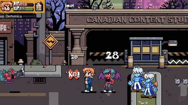 SCOTT PILGRIM EX All Cutscenes Full Game Movie