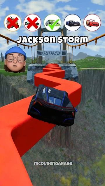 Маккуин против всех 🚗💥 Сломанный мост! Кто проедет? 😱