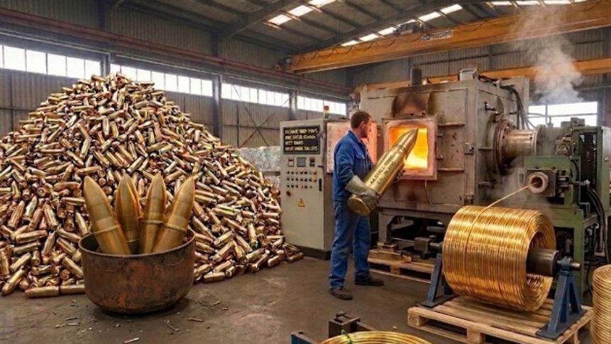 Вторая жизнь стрелянных гильз.