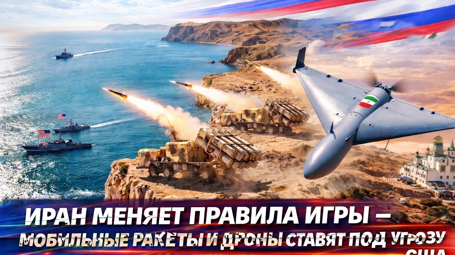 Иран меняет правила игры  мобильные ракеты и дроны ставят под угрозу флоты США