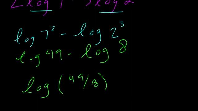 AA2 - 6C - Laws Of Logarithms