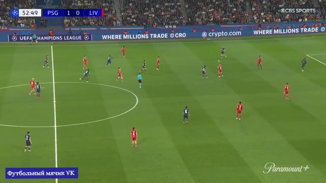  Лига чемпионов УЕФА: ПСЖ 2:0 Ливерпуль. Четвертьфинал. Матч 1 из 2. 09.04.2026