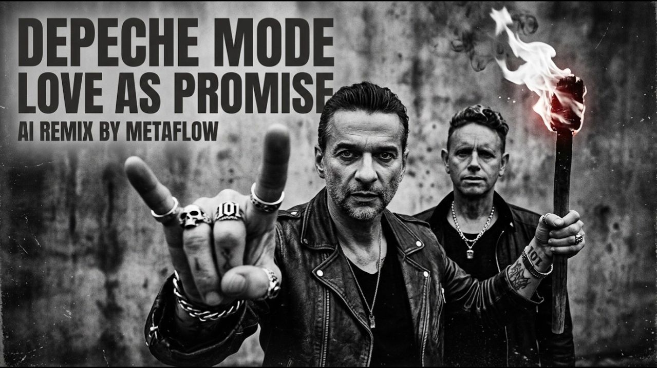 MEGA MIX LOVE AS PROMISE - DEPECHE MODE Inspired Dark Synthpop New Wave Dance Ritual _ AI MIX