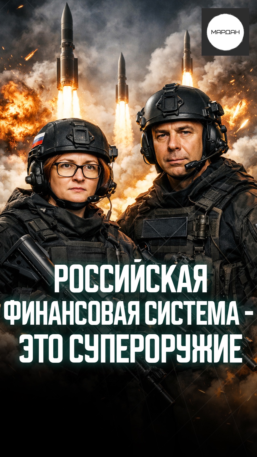 РОССИЙСКАЯ ФИНАНСОВАЯ СИСТЕМА - ЭТО СУПЕРОРУЖИЕ