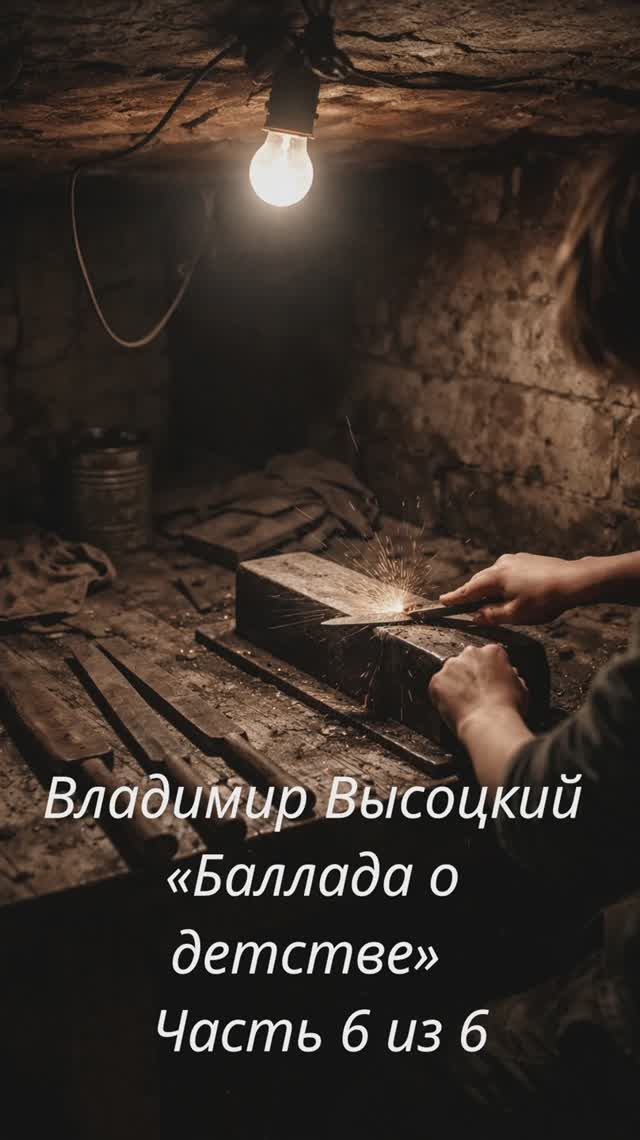 Владимир Высоцкий — «Баллада о детстве»  Часть 6 из 6