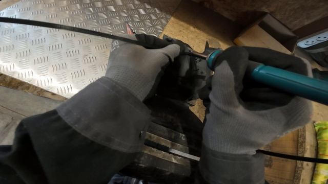 Ремонт пластика на мотоцикле.