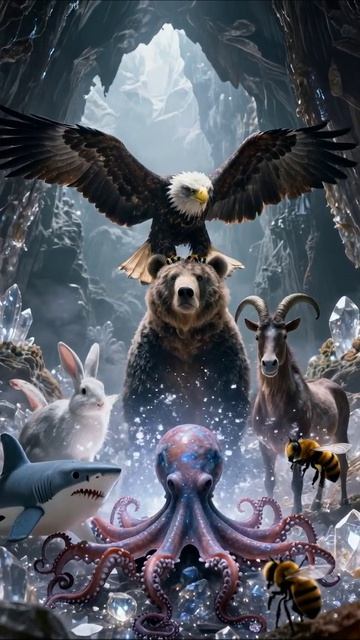 Волшебный мир животных: тайны природы животные приключения магия