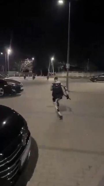 В Польше в город ворвались кабаны чем напугали местное население. На помощь пришёл робот