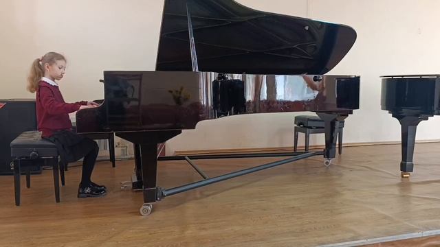 К. Черни - Г. Гермер. Этюд  28 1 т. Исп. Хорошун Тамара 8 лет