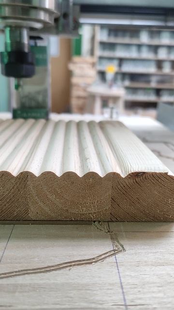 Фрезеровка Волны на станке с ЧПУ.