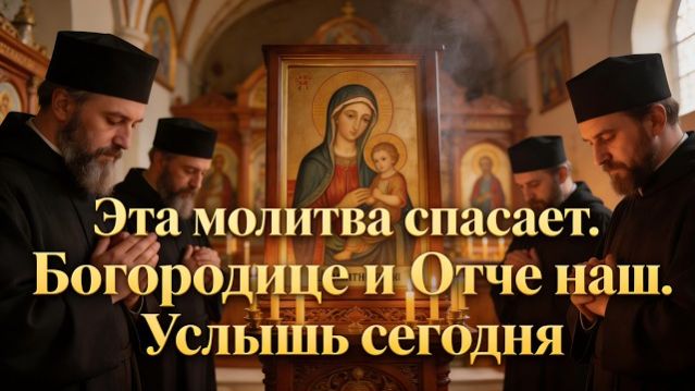Помощь в трудную минуту Молитва Образу Богородицы Отче наш