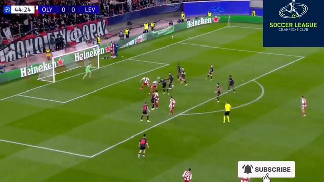 Олимпиакос - Байер. Обзор матча 18.02.2026. Лига чемпионов