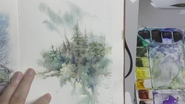 9 способов сделать края акварельных рисунков более интересными и естественными