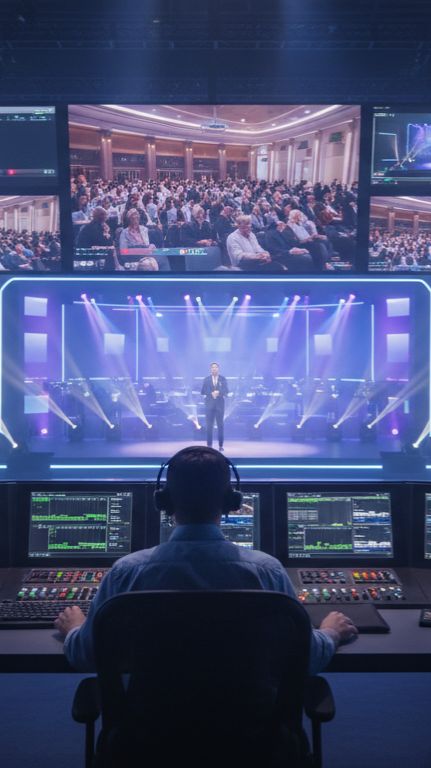 Проведение видеотрансляций мероприятий