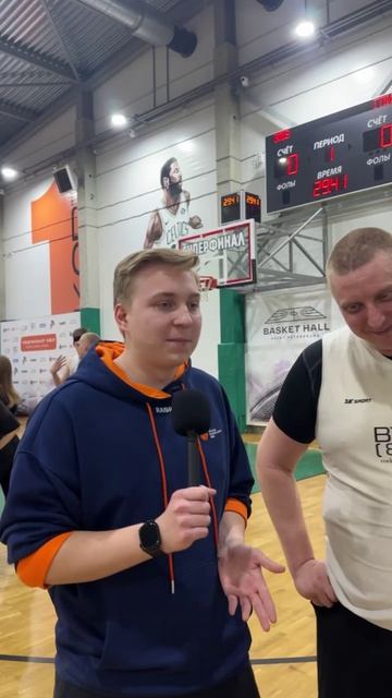 Послематчевое интервью Алексея Ильичева игрока команды «Бар 812Б».