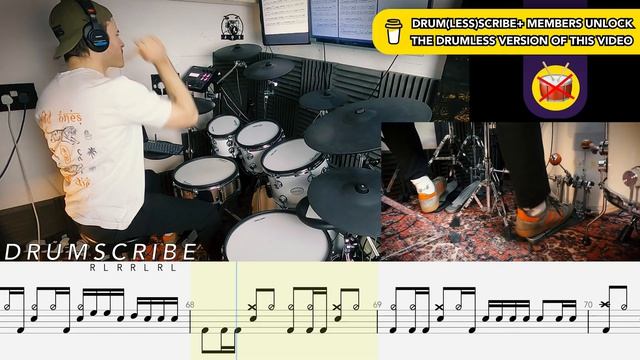 Harvester Of Sorrow - Metallica  DRUM SCORE Sheet Music