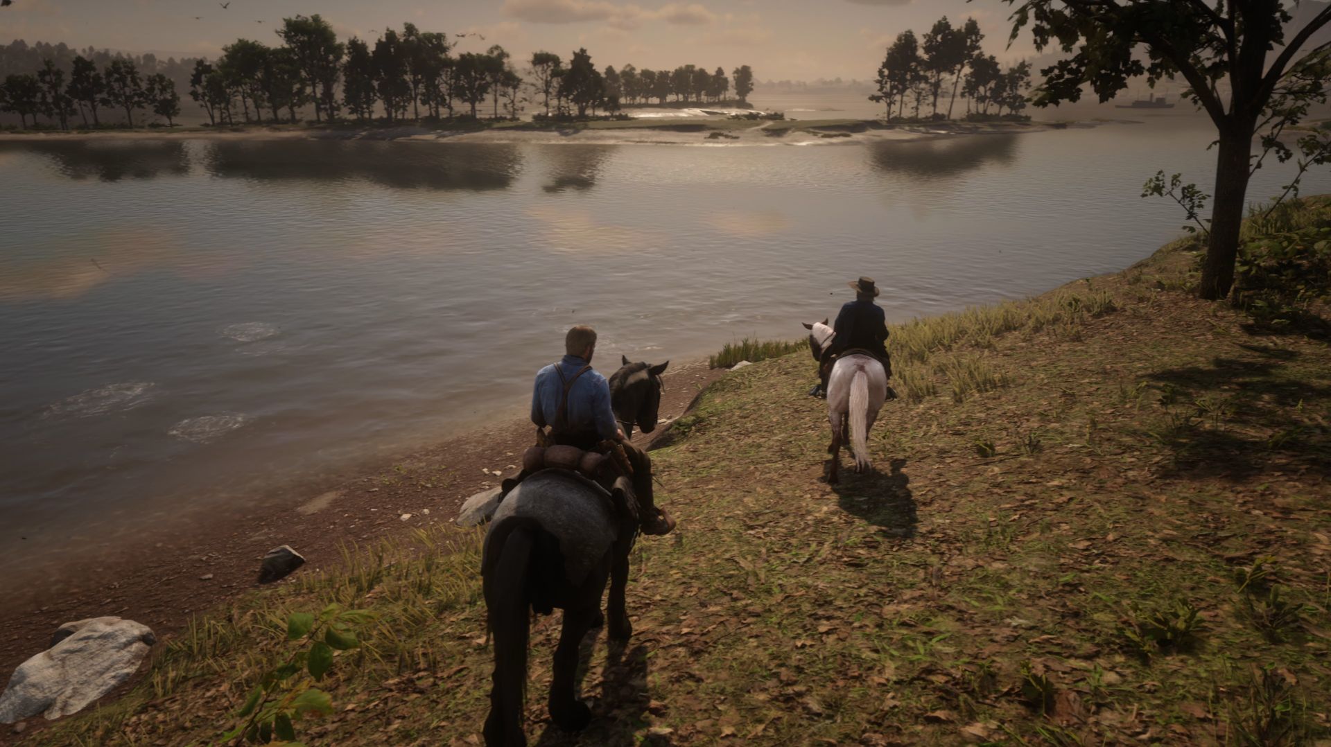 Red Dead Redemption 2 - серия 30 - На рыбалку с Кираном