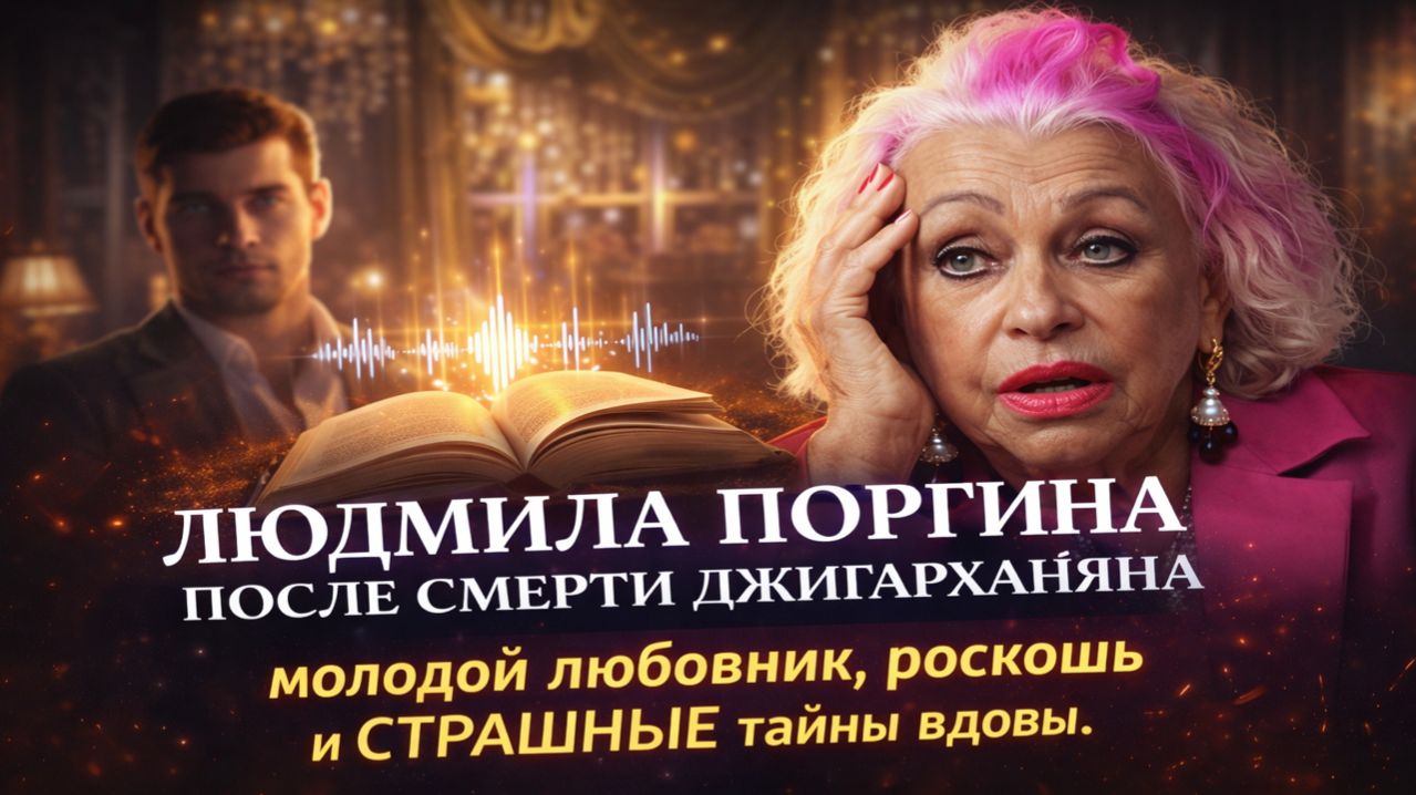 ЛЮДМИЛА ПОРГИНА ПОСЛЕ СМЕРТИ ДЖИГАРХАНЯНА: молодой любовник, роскошь и СТРАШНЫЕ тайны вдовы.