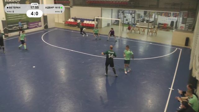 Обзор матча Ветеран Симферополь - Адвир 1615 Симферополь