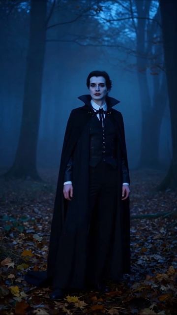 Тайны леса: Встреча с вампиром #вампиры #мистика #ужасы